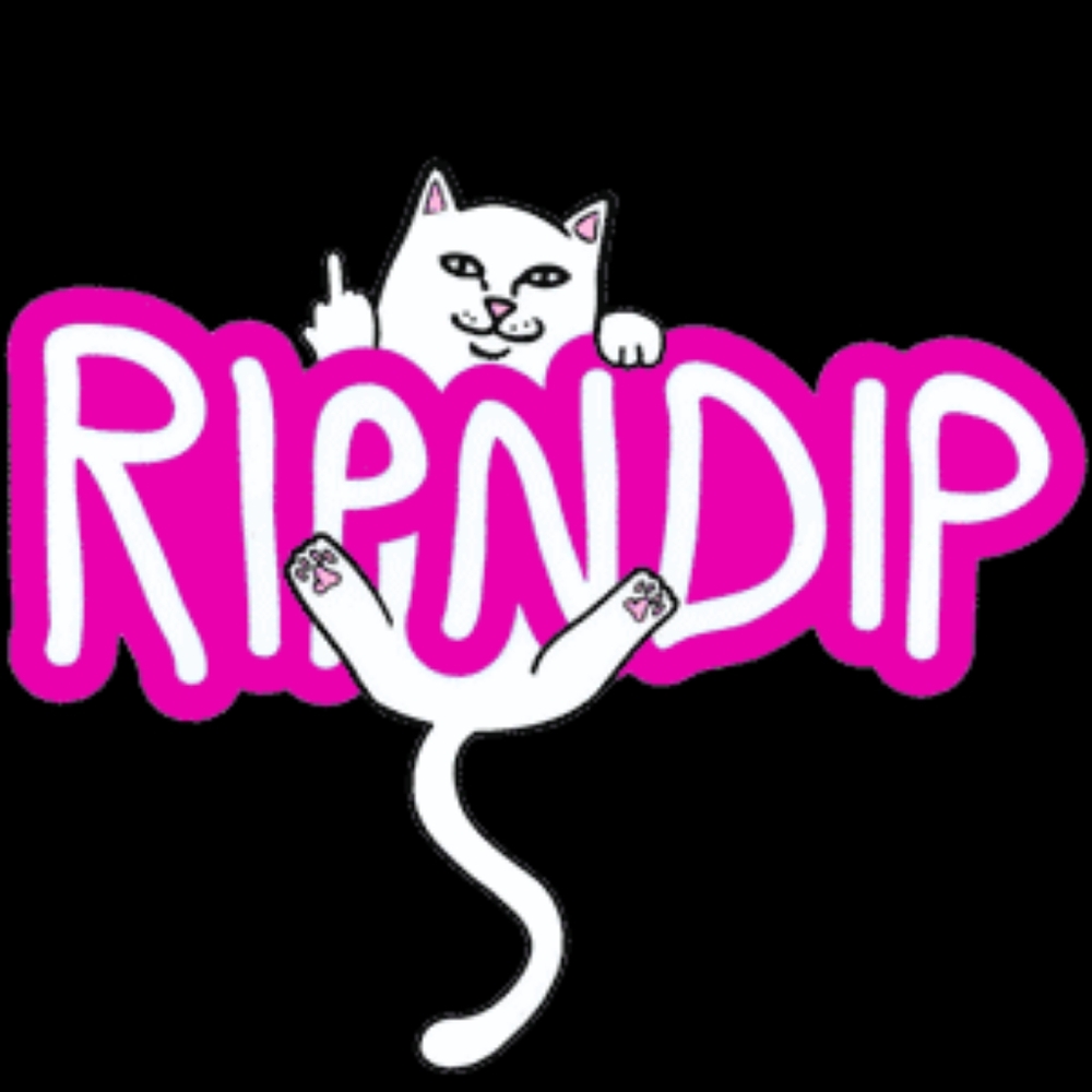 RARE 1987 RIPNDIP LIMITED EDITION Black Long Sleeve Graphic Tee S Lord Nermal - Picture 7 of 10